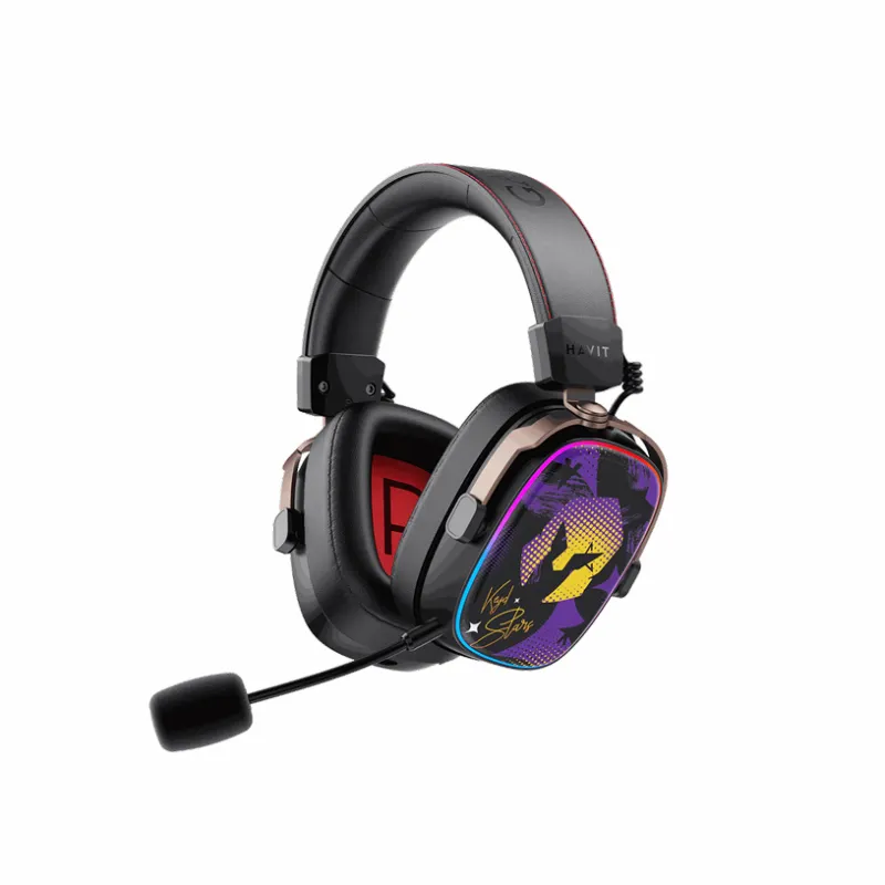 سماعة ألعاب HAVIT H2039BG Tri-Mode RGB