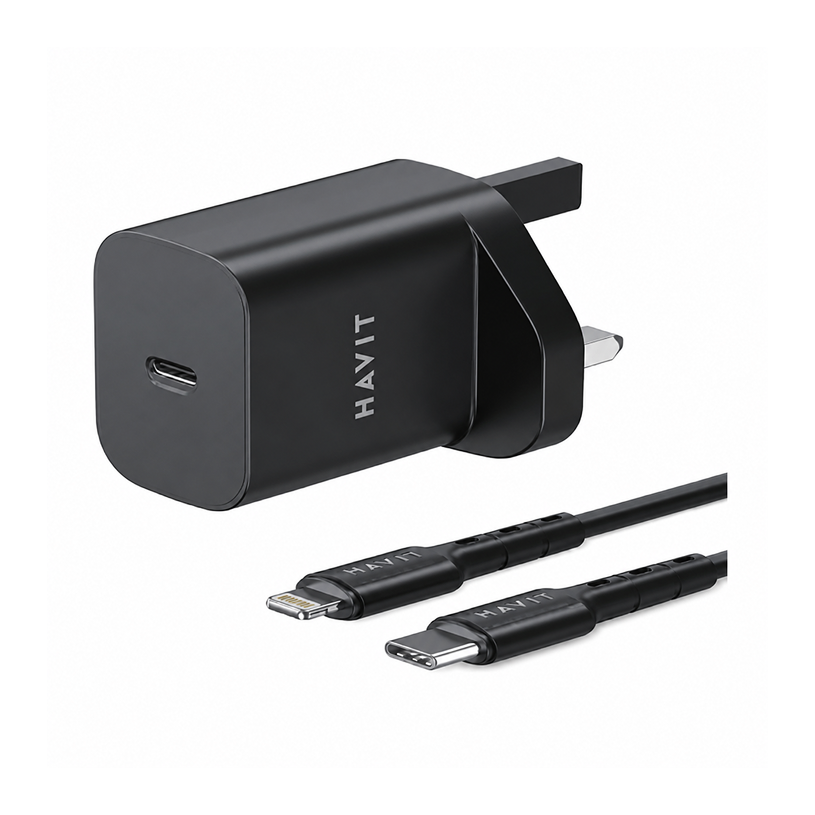 شاحن جداري Havit 20W Type c to lightning