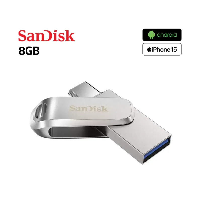 فلاش  حديد  SanDisk 8GB USB-Type C