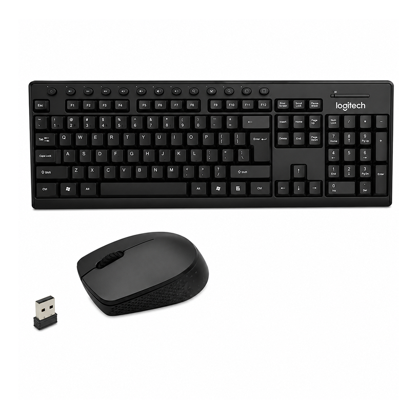 كيبورد + ماوس وايرليس logitech mk290