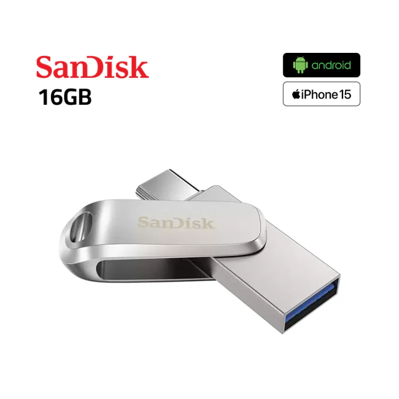 فلاش  حديد  SanDisk 16GB USB-Type C