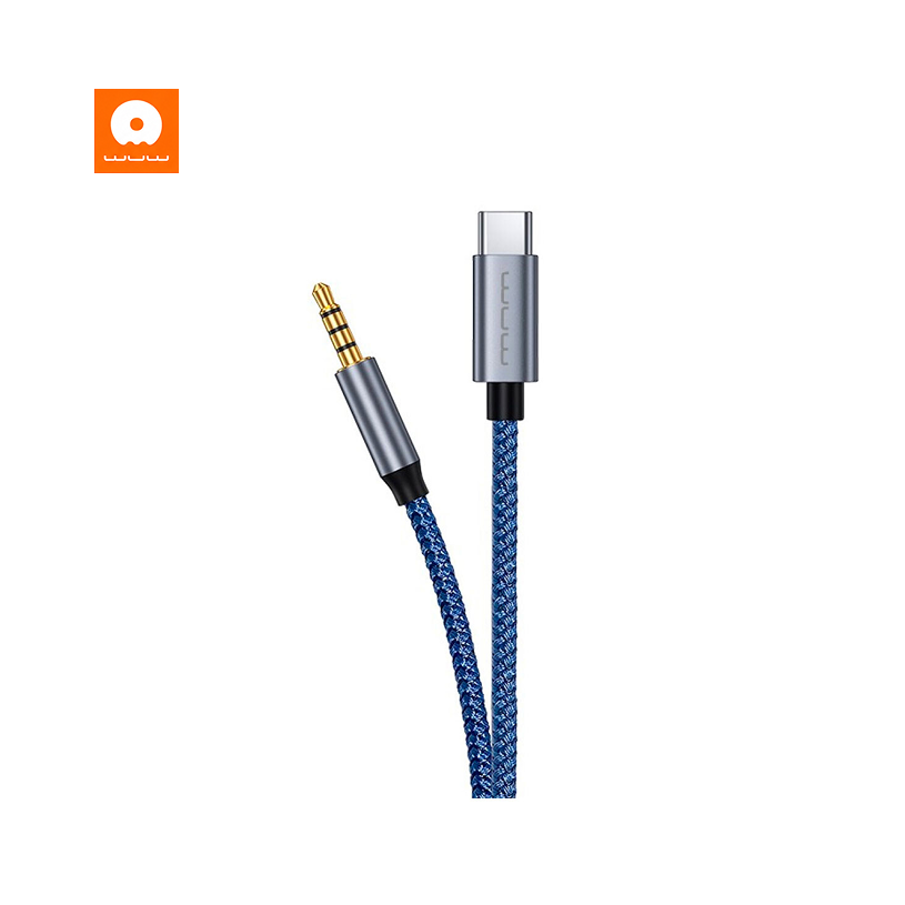 كيبل WUW X193 من نوع Type-C إلى 3.5mm AUX