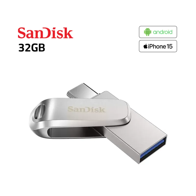 فلاش  حديد  SanDisk 32GB USB-Type C