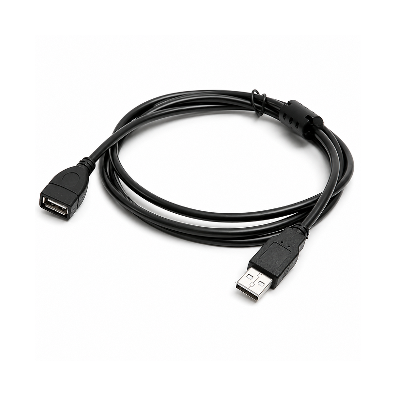كيبل USB 2.0 EXTENTION 1.5M