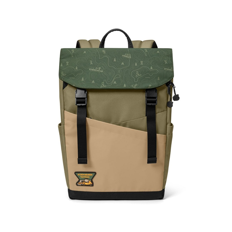 حقيبة Tomtoc Slash-T64  15.6 Inch/18L T64M1T1GC Green